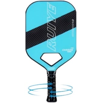 Defensive One-piece Carbon Fiber Pickleball Racket