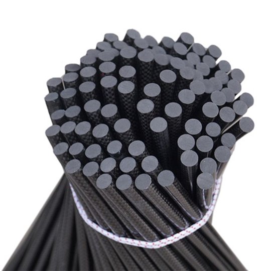 solid carbon fiber rods