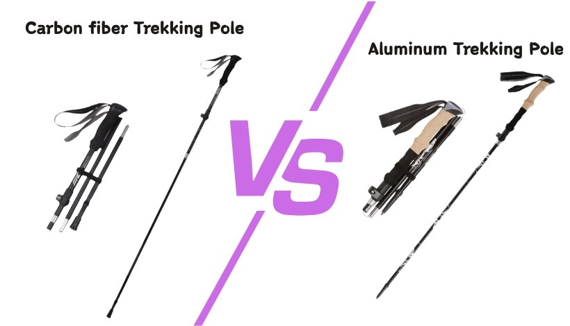 Carbon Fiber vs Aluminum Trekking Pole