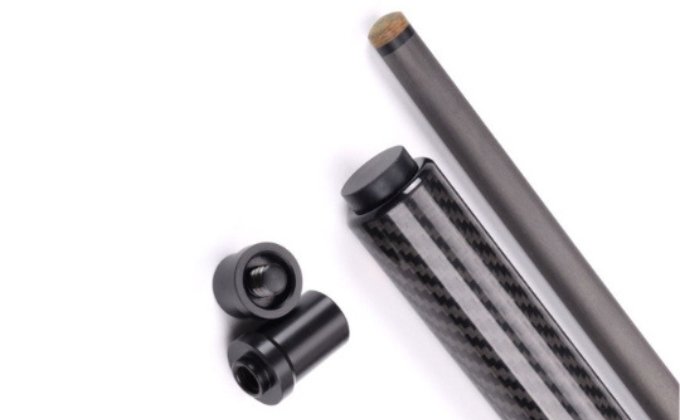 Custom pool cue cap