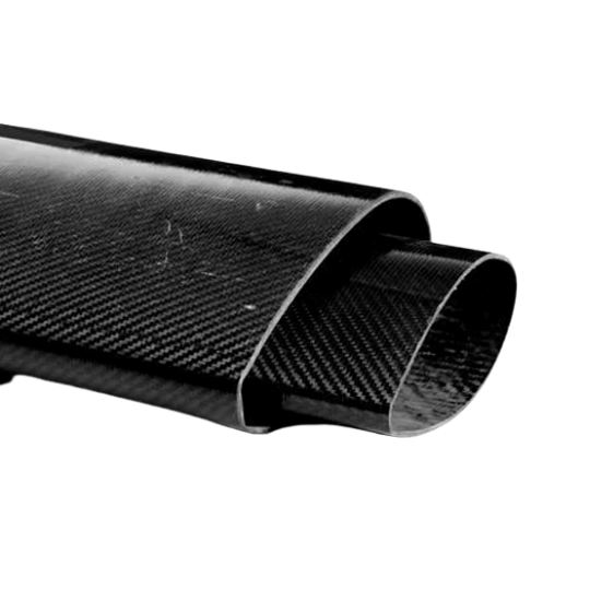 oval carbon fiber tubing