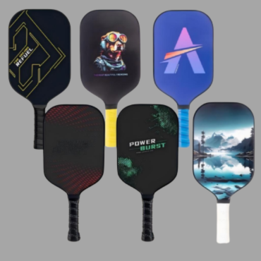 Carbon fiber pickleball paddles
