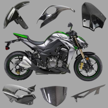 custom carbon fiber motorcycle parts